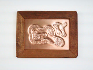 Copper Engraving Art Complete DIY Kit with Frame | Copper Engraved Wooden Framed Art Gift - 200 x 260 mm - Alfiq's Store