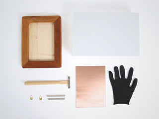 Copper Engraving Art Complete DIY Kit with Frame | Copper Engraved Wooden Framed Art Gift - 200 x 260 mm - Alfiq's Store