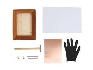 Copper Engraving Art Complete DIY Kit with Frame | Copper Engraved Wooden Framed Art Gift - 200 x 260 mm - Alfiq's Store