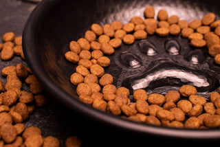 Dark Copper Pet Feeding Bowl – Handcrafted 100% Copper Food & Water Bowl - Alfiq's Store