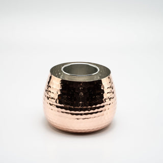 Handcrafted Hammered Copper Ice Bowl – Premium Drink and Glass Cooler Bowl - Alfiq's Store