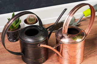 Handcrafted Small Copper Watering Can – Artisan - Made Planter Pot for Indoor & Outdoor Gardening - Alfiq's Store