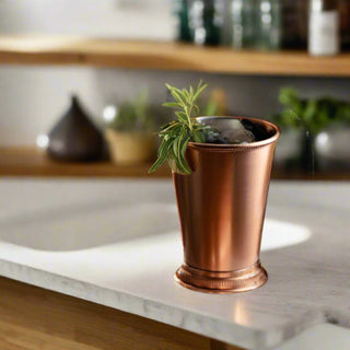 Handcrafted Solid Copper Julep Cup – Copper Cocktail Cup - Alfiq's Store