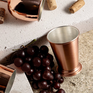 Handcrafted Solid Copper Julep Cup – Copper Cocktail Cup - Alfiq's Store