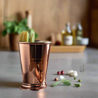 Handcrafted Solid Copper Mint Julep Cup - Alfiq's Store