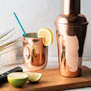 Handcrafted Solid Copper Tumbler – Elegant Copper Drinkware for Every Occasion - Alfiq's Store