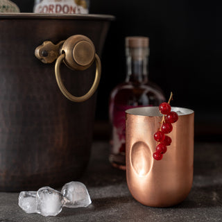 Handcrafted Solid Copper Tumbler – Elegant Copper Drinkware for Every Occasion - Alfiq's Store