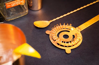 Handmade Copper Cocktail Set – Shaker, Shot Glasses, Spoon & Pick - Alfiq's Store