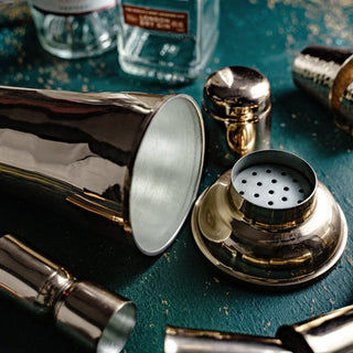 Handmade Copper Cocktail Shaker – Classic Bar Tool for Home & Professional Mixologists - Alfiq's Store