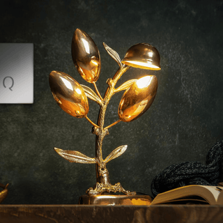 Handmade Copper Desk & Bedside Lamp with Solid Brass Body – Vintage Home Decor - Alfiq's Store