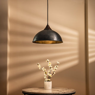 Handmade Matte Copper Pendant Light – Rustic Elegance with a Modern Touch - Alfiq's Store