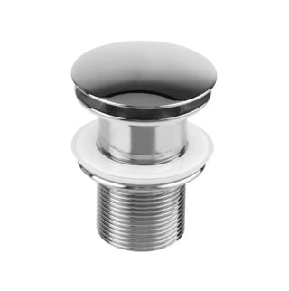 Nickel ALFIQ Copper Push Up Drain Stainless Steel | Solid Copper Push Up Button - Alfiq's Store