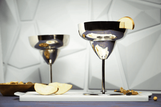 Set of 2 Personalized Copper Goblet Glasses – Handcrafted Sturdy Drinking Cups - Alfiq's Store