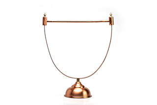 Handmade Copper Towel Holder Bar – Vintage Farmhouse Bathroom & Kitchen Decor - Alfiq's Store