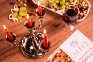 Handmade Nickel Candlestick Holder | Copper Vintage Home Decoration Ornaments - Alfiq's Store