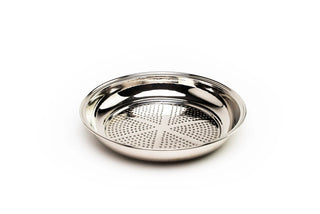 Nickel Colander 12" | Handmade Copper Kitchen Utensil - Alfiq's Store