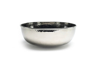 Nickel Polished Solid Copper Vessel Sink – Farmhouse Kitchen & Bathroom Vanity Bowl - Alfiq's Store