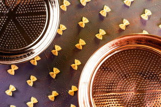 Solid Copper Colander 12" | Handmade Copper Kitchen Utensil - Alfiq's Store