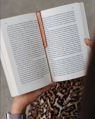 Handcrafted Copper Bookmark - Minimalist Design