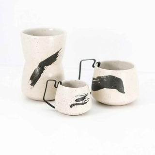 Hic Ceramics Cup Set — Handcrafted Stoneware Trio