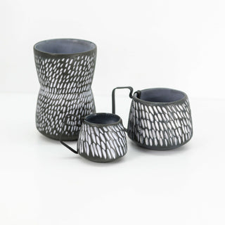 Hic Ceramics Cup Set Recif — Handcrafted Stoneware Trio