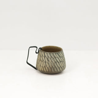 Hic Ceramics Small Cup Recif — Handcrafted Stoneware Espresso Cup
