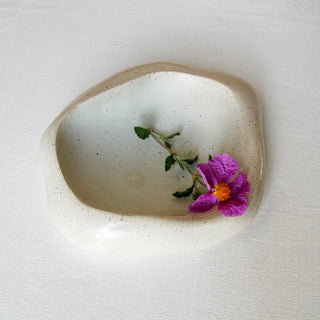 Hic Ceramics Cloud Plate Small — Handcrafted Stoneware Dessert Plate