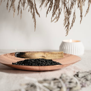 Hand - Hammered Copper Zodiac Plate – Astrology - Inspired Jewelry & Incense Dish - Alfiq's Store