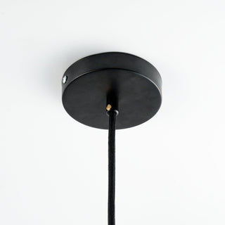 Handmade Dark Copper Dome Pendant Light with Customizable Accessories - Alfiq's Store