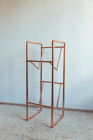 Copper Standing Vinyl Holder