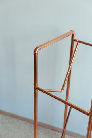 Copper Standing Vinyl Holder