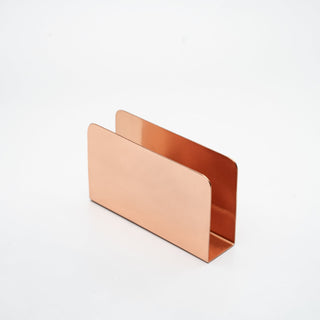 Handmade Pure Copper Napkin Holder – Elegant Tabletop Organizer for Home & Dining - Alfiq's Store