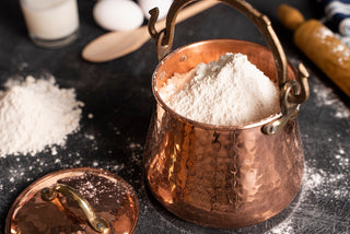 Handmade Pure Copper Canister Set| Coffee Tea Flour Food Safe Storage Box - Alfiq's Store